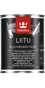 Tikkurila Farba do tablic tablicowa Czarna 1L