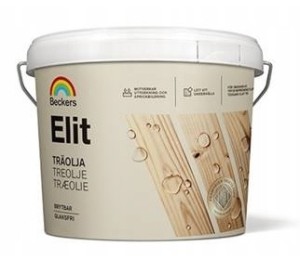 Beckers Traolja Elite Wood  wodorozcieńczalny olej do drewna bez rozpuszczalników 9l