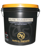 Elite Travertino Powłoka dekoracyjna na bazie naturalnego kamienia trawertynowego.