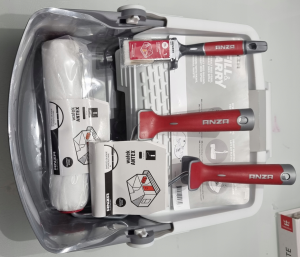 ANZA ZESTAW WIADRO KUWETA 3,3L + 2 WAŁKI + PĘDZEL