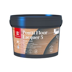 Tikkurila Pontti Floor Lacquer 5 2,7L lakier do drewna mat