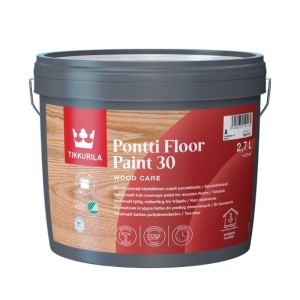 Tikkurila Pontti Floor Paint 30 baza C 9L farba do podłóg półmat