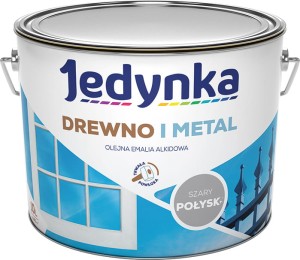 Jedynka Drewno i Metal POŁYSK SZARY 10L