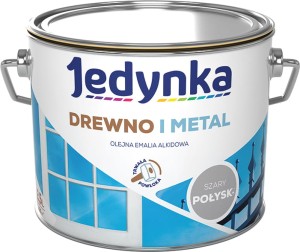 Jedynka Drewno i Metal POŁYSK SZARY 2,5L