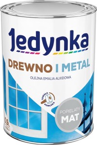 Jedynka Drewno i Metal MAT POPIELATY 0,9L