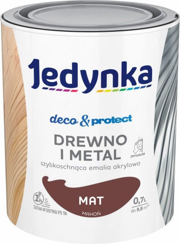 Jedynka Deco&Protect Drewno i Metal 0,7l Mat mahoń.jpg