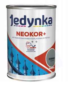Jedynka Neokor+ PLUS ALUMINIOWY antykorozyjny podkład do metalu 0,5L