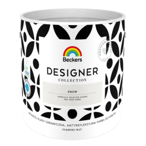 Farba lateksowa Beckers Designer Collection SNOW 2,5L