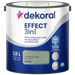 Farba Dekoral EFFECT 3in1  ZIELONO-SZARY 2,5L
