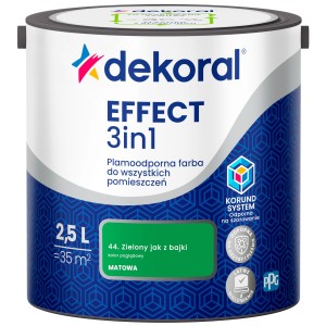 Farba Dekoral EFFECT 3in1  ZIELONY JAK Z BAJKI 2,5L