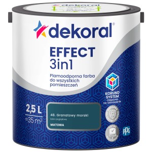 Farba Dekoral EFFECT 3in1  GRANATOWY MORSKI 2,5L