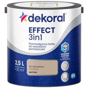 Farba Dekoral EFFECT 3in1  KARMELOWY 2,5L
