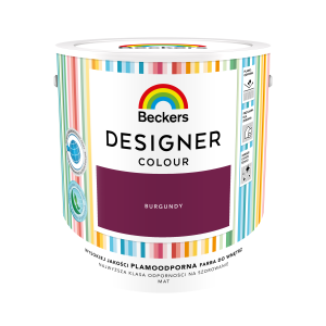 Farba Lateksowa Beckers Designer Colour 2,5L Burgundy