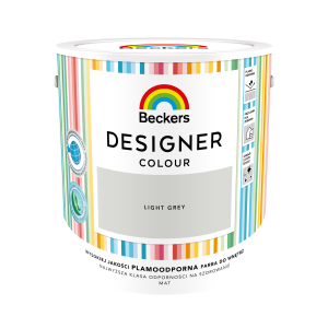 Farba Lateksowa Beckers Designer Colour 2,5L Light Grey