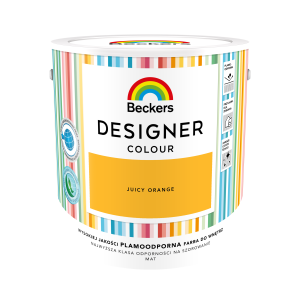 Farba Lateksowa Beckers Designer Colour 2,5L Juicy Orange