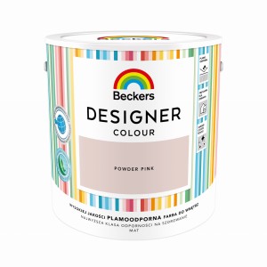 Farba Lateksowa Beckers Designer Colour 2,5L Powder Pink