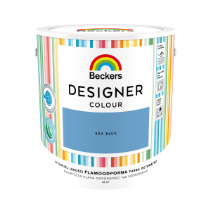 Farba Lateksowa Beckers Designer Colour 2,5L Sea Blue