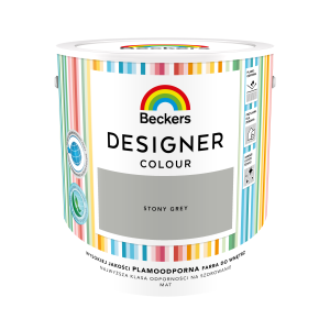 Farba Lateksowa Beckers Designer Colour 2,5L Stony Grey
