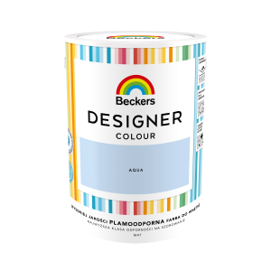 Farba Lateksowa Beckers Designer Colour 5L Aqua