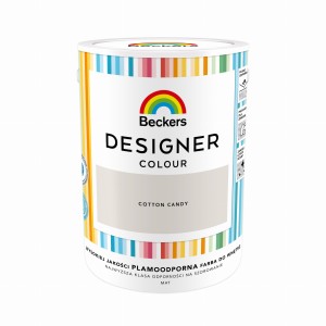 Farba Lateksowa Beckers Designer Colour 5L Cotton Candy