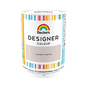 Farba Lateksowa Beckers Designer Colour 5L Caramel Pudding