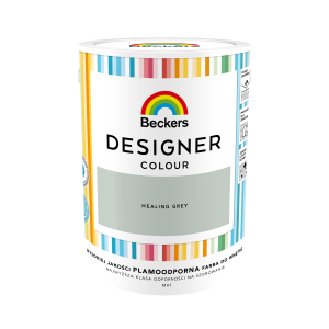 Farba Lateksowa Beckers Designer Colour 5L Healing Grey
