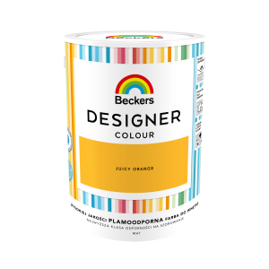 Farba Lateksowa Beckers Designer Colour 5L Juicy Orange