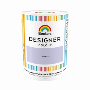 Farba Lateksowa Beckers Designer Colour 5L Lavender