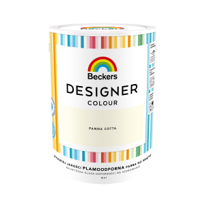 Farba Lateksowa Beckers Designer Colour 5L Panna Cotta