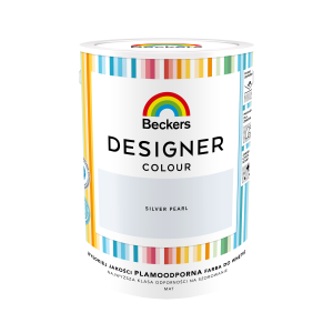 Farba Lateksowa Beckers Designer Colour 5L Silver Pearl