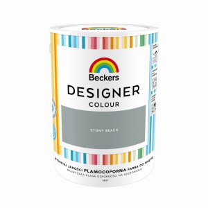 Farba Lateksowa Beckers Designer Colour 5L Stony Beach