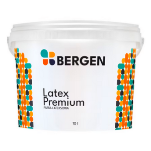 Biała lateksowa farba do ścian i sufitów LATEX PREMIUM 2,5L