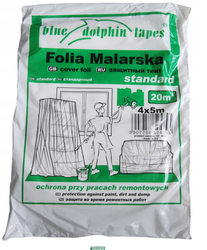 DOLPHIN Folia Malarska Standard 4x5m