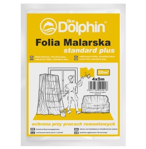 Folia malarska STANDARD PLUS 4m x 5m